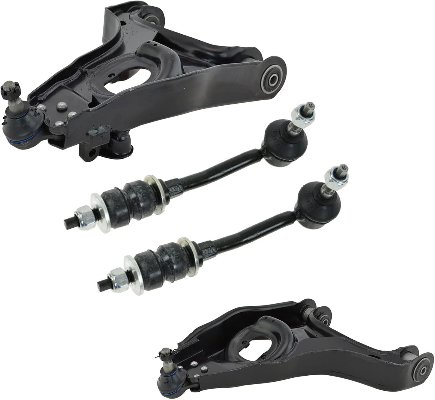TRQ Front Suspension Kit Control Arm with Ball Joint for Durango