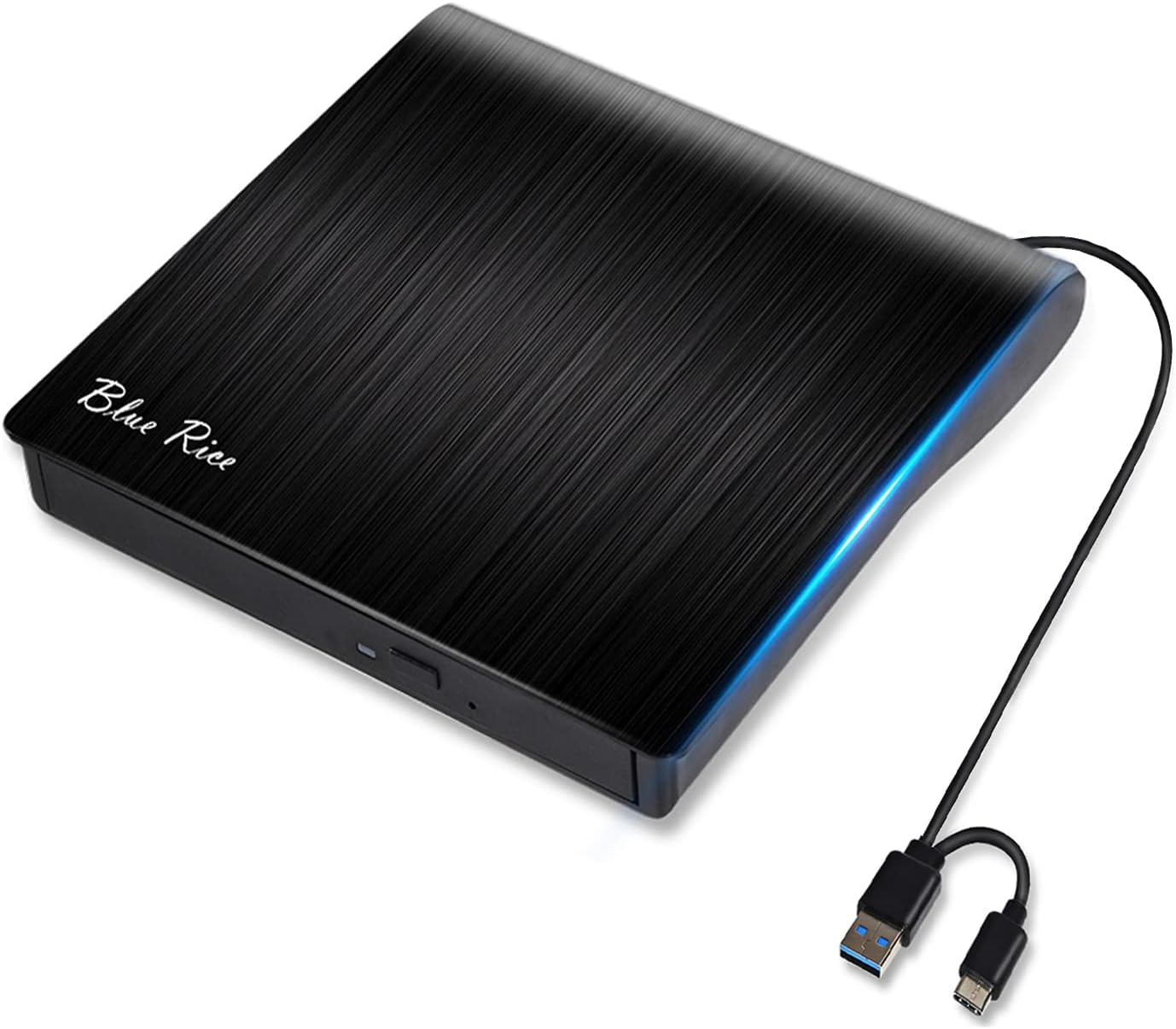 BLUERICE USB 3.0 DVD/CD RW Drive, Portable Burner