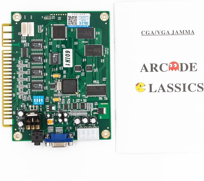 BLEE Classical Arcade Video Game 60 in 1 PCB Jamma Board Review