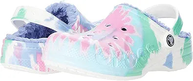 Crocs Unisex-Child Kids' Baya Lined Printed Clog for Comfort