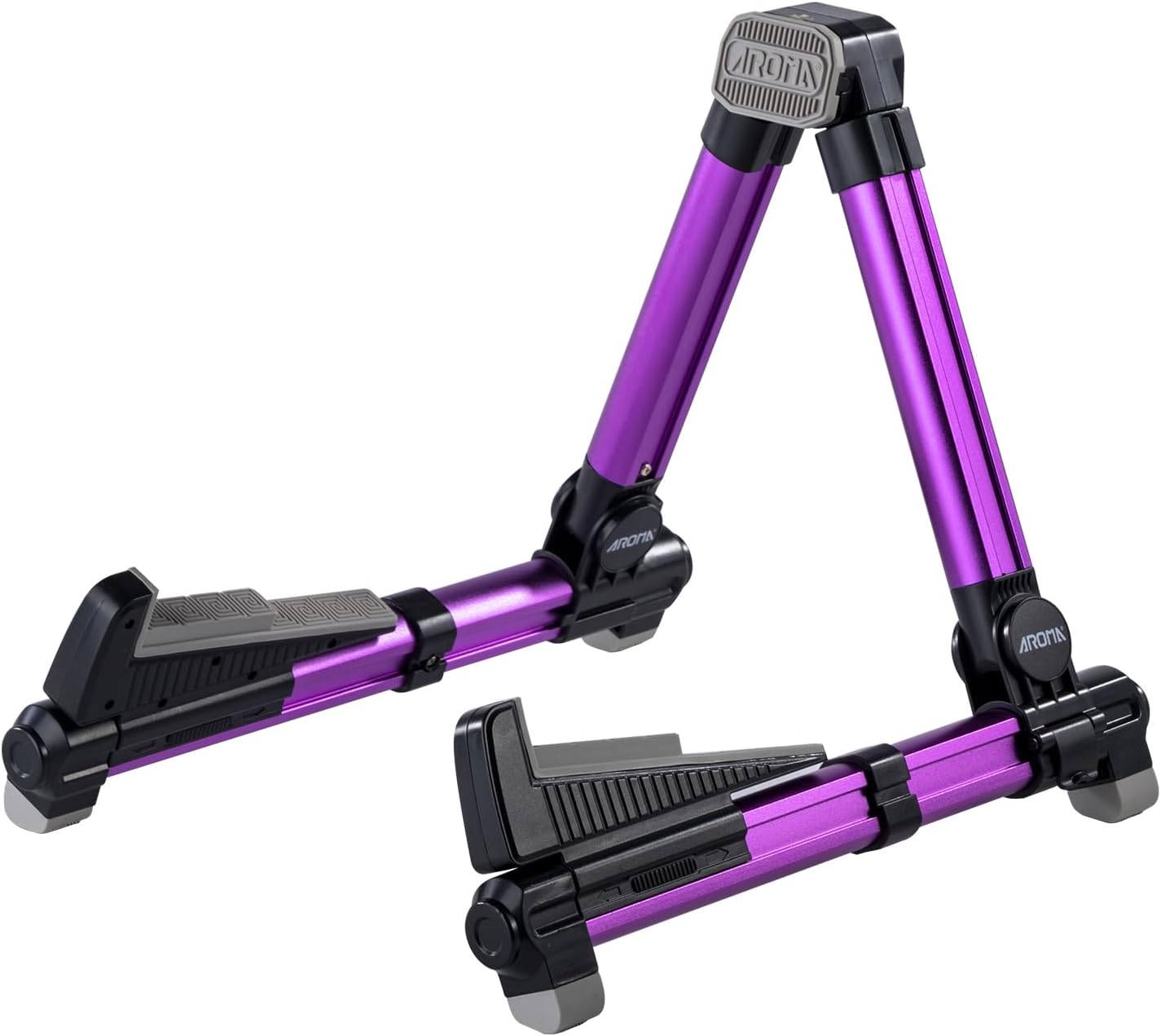 Compact Purple Guitar Stand by ENO MUSIC