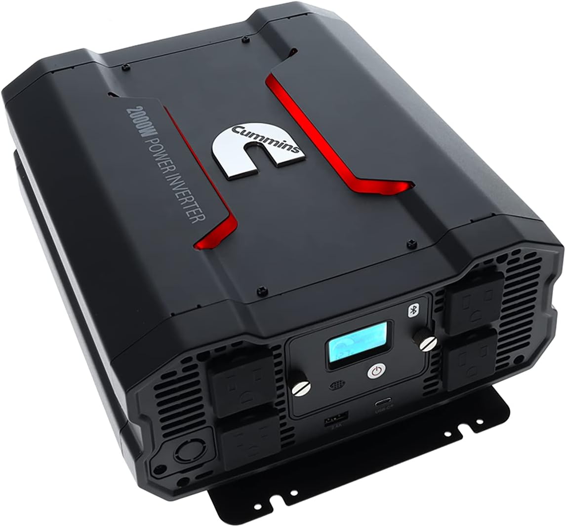 Cummins 2000 Watts Inverter for Vehicles, Camping, and More