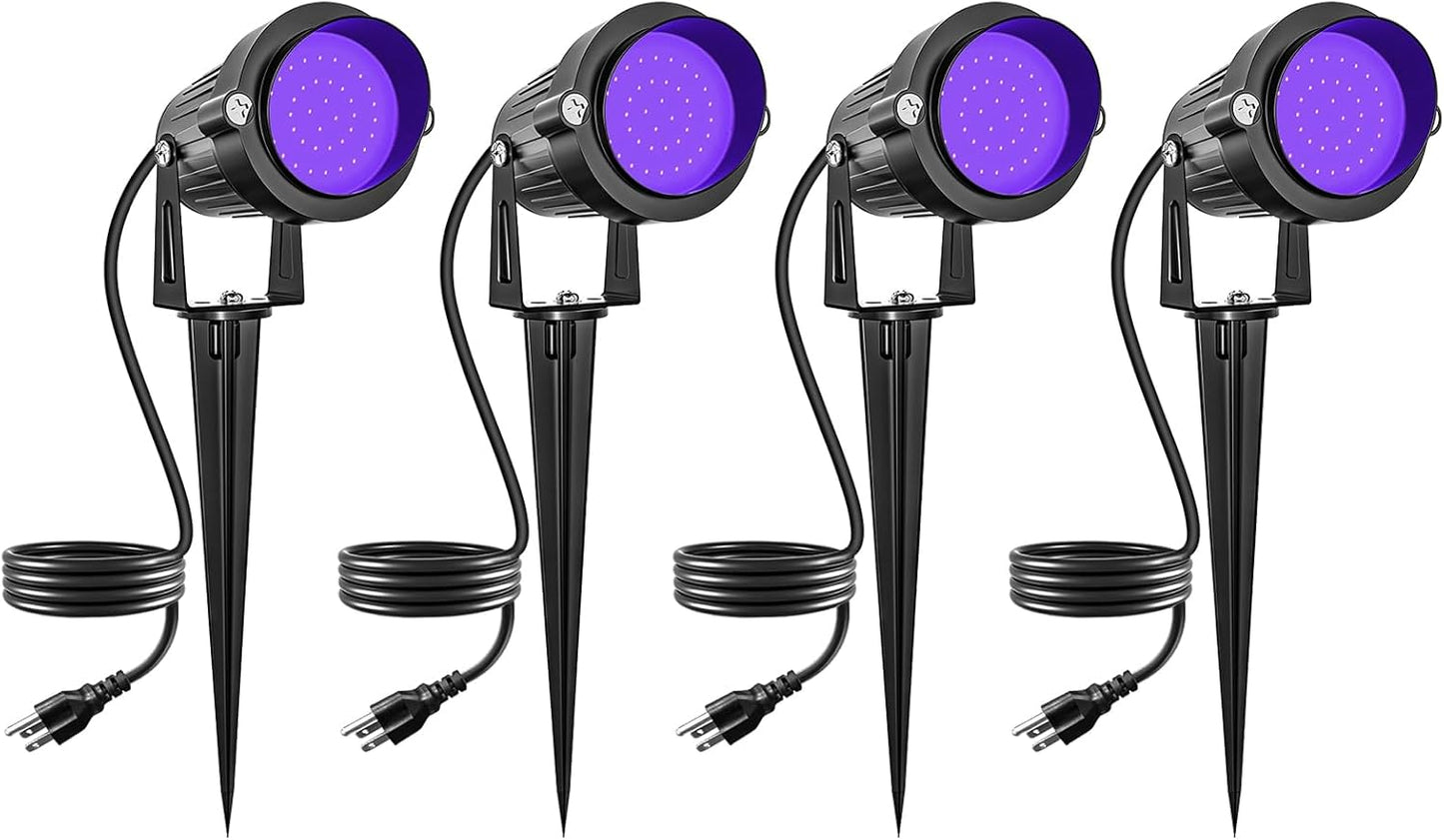 Halloween Blacklight Spotlight Outdoor 15W LED Lighting for Parties