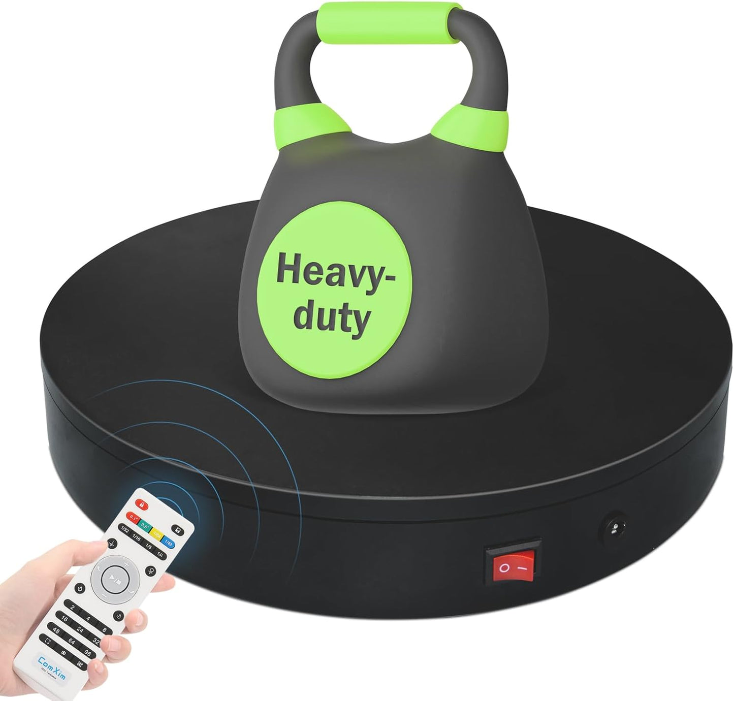 7.9In Remote Motorized Electric Turntable for Photography Display