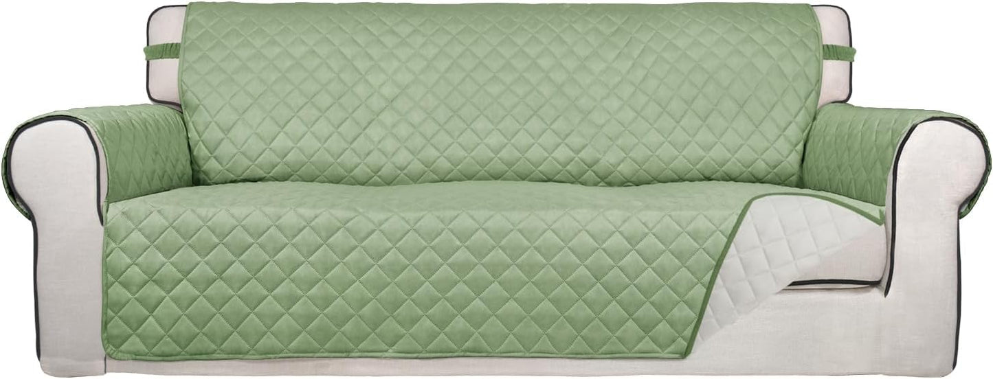 PureFit Reversible Quilted Sofa Cover for Oversized Sofas