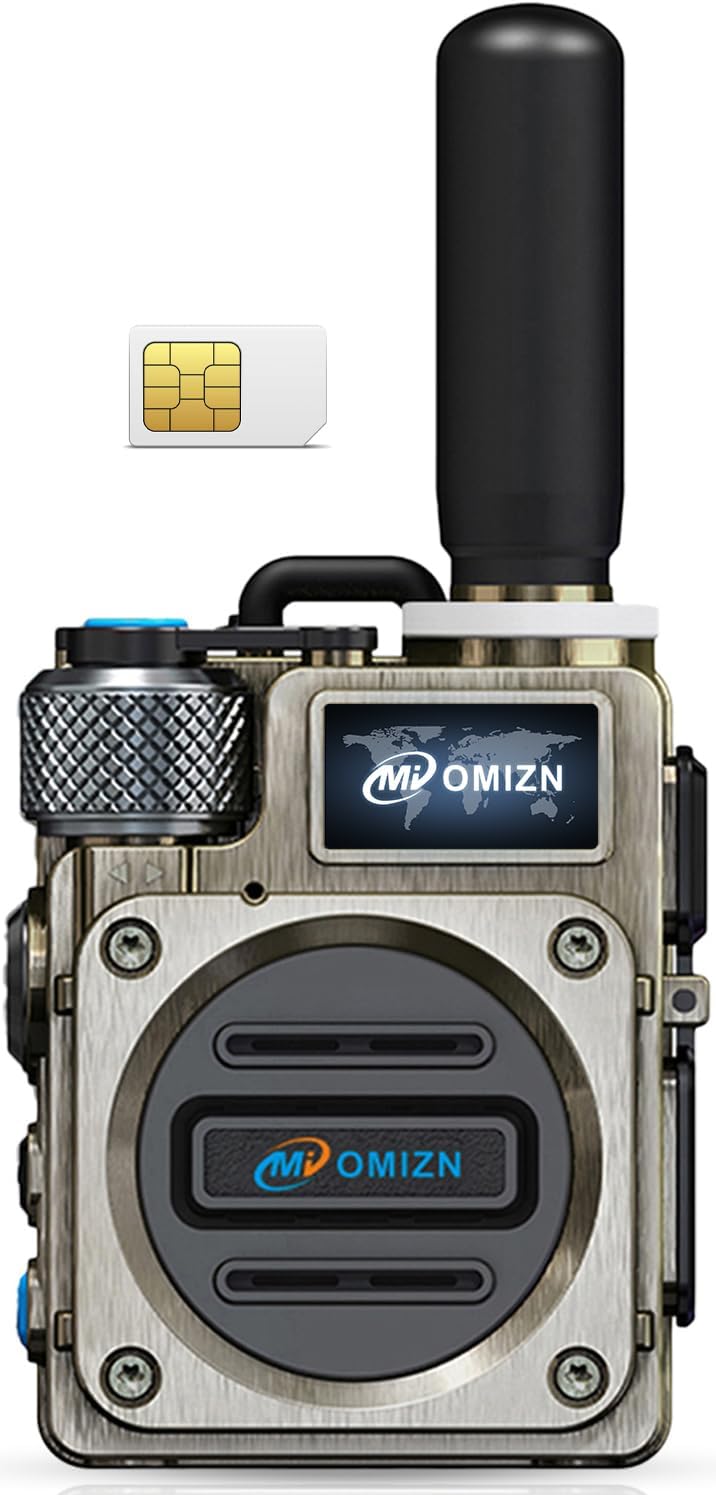 4G Walkie Talkies Unlimited Range by OMIZN for Travel