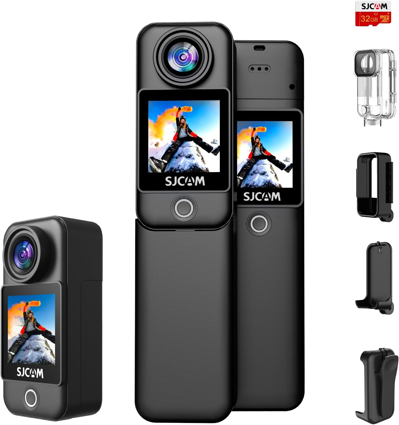 4K Pocket Camera with Stabilizer - Vlog & Stream Anywhere!