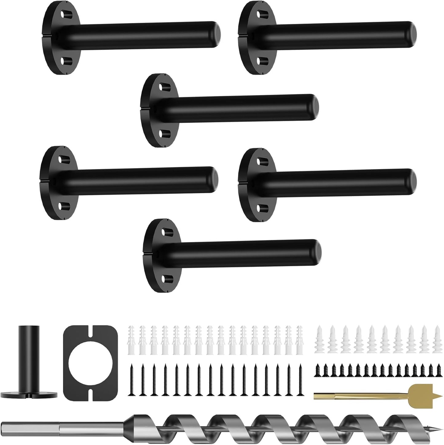 Heavy Duty Floating Shelf Brackets for Modern Home Decor