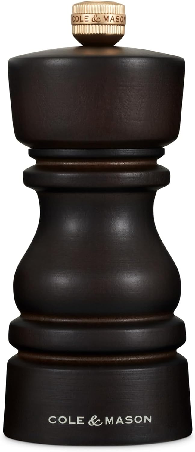 Cole & Mason London Refillable Spice Mill - Adjustable Pepper Grinder
