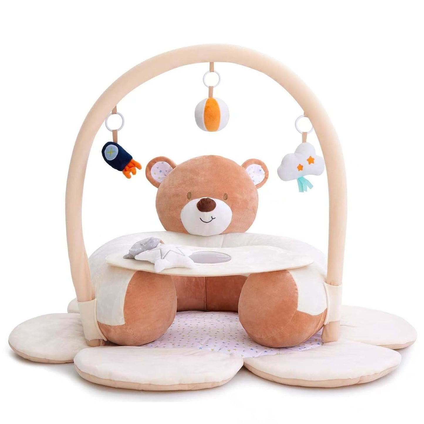 Baby Gym Play Mat for Sensory Exploration and Motor Skills