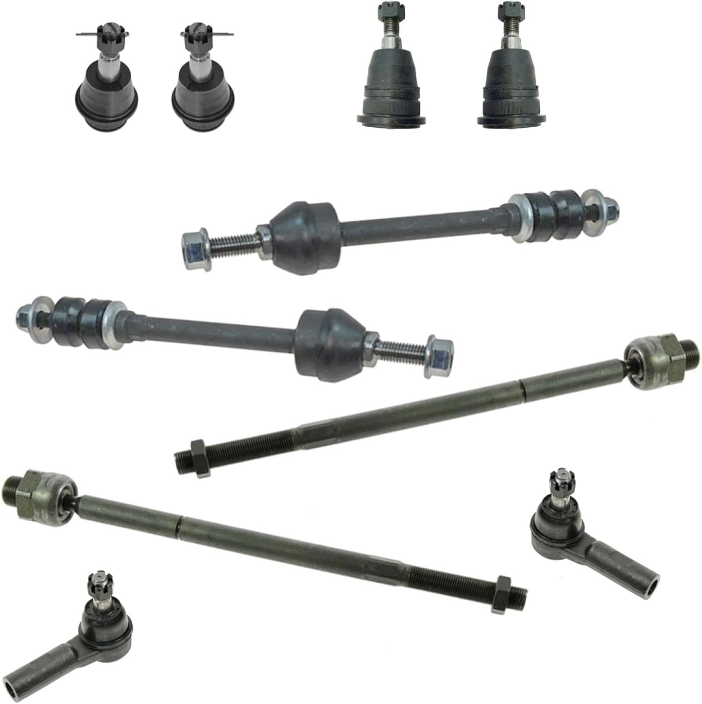 TRQ Front Steering & Suspension Kit for Dodge Ram 1500 2006-2008