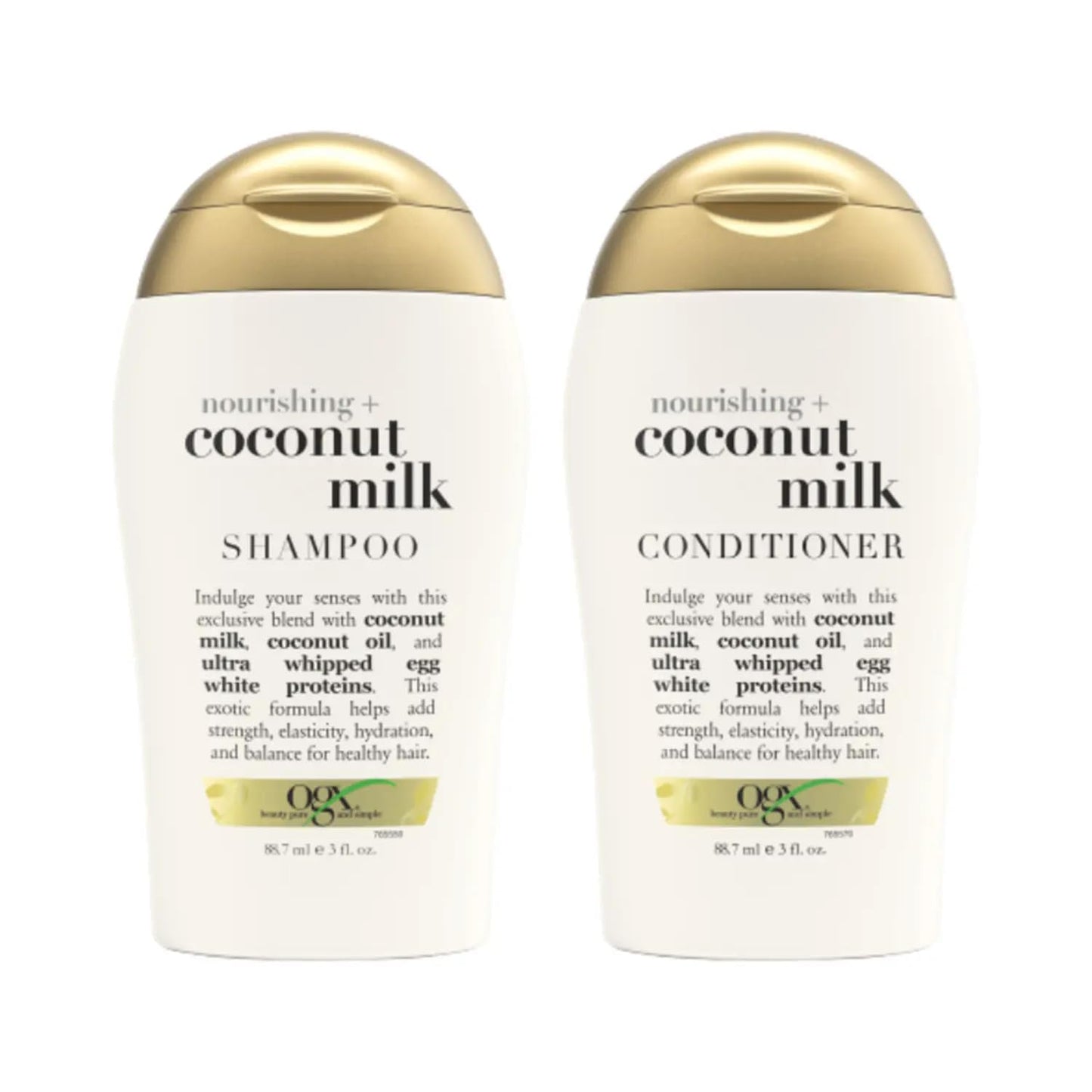 OGX Coconut Milk Travel Set - 3 Oz. Each
