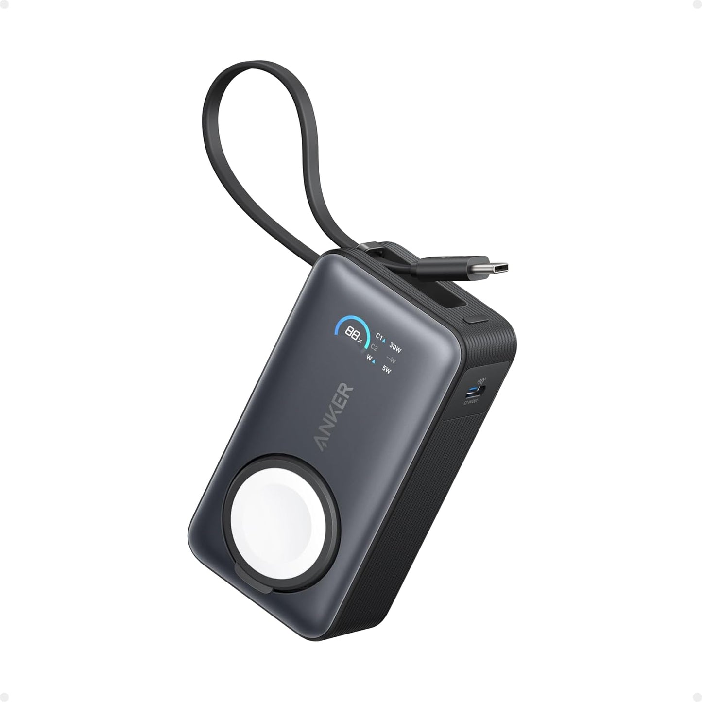 Anker MagGo 10,000mAh Power Bank - Certified Compact Charger
