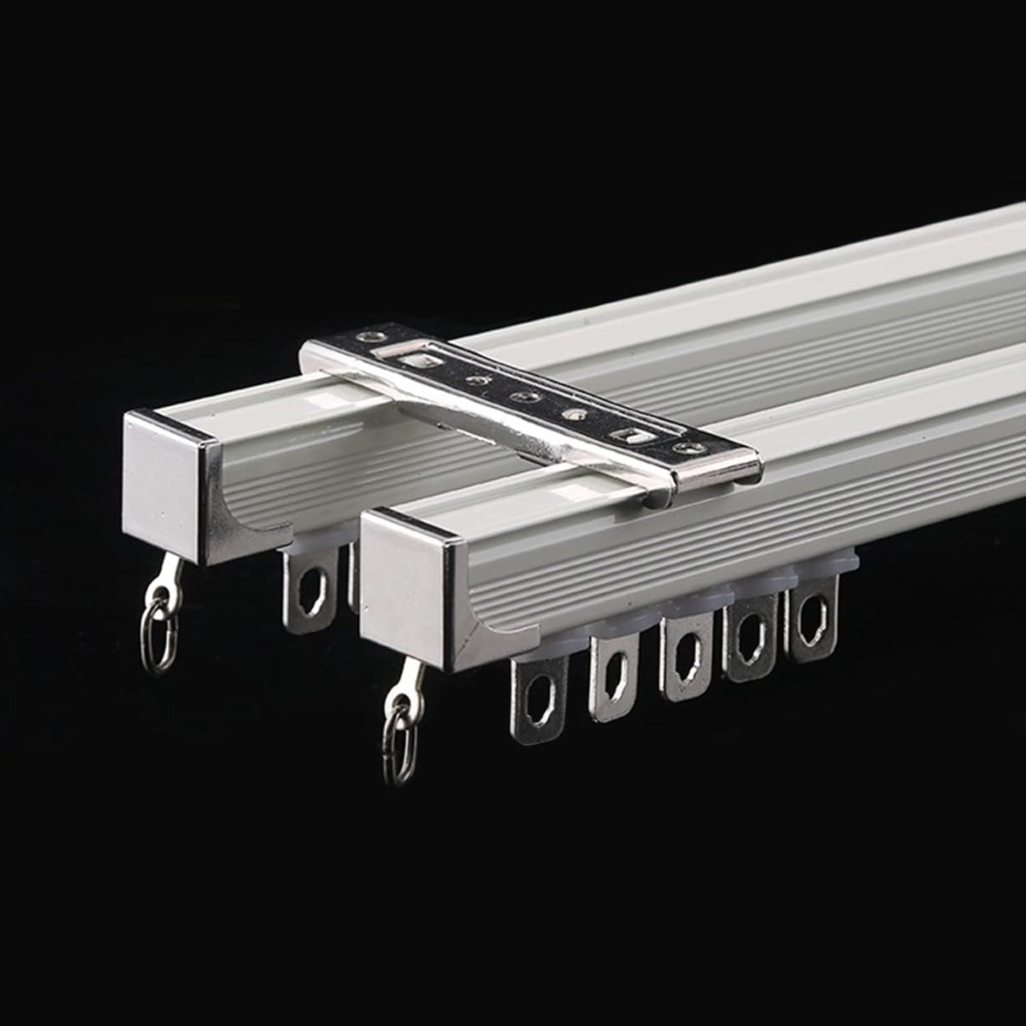 Ceiling Mounted Curtain Track Set - Easy Installation!