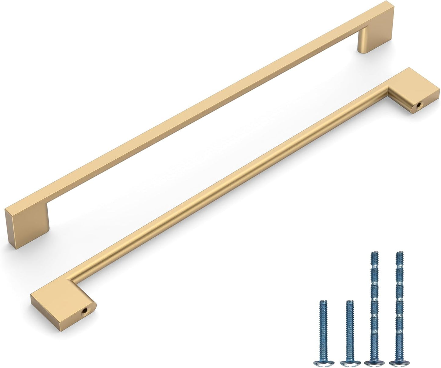 10 Pack 10 Inch Kitchen Cabinet Handles in Champagne Bronze Finish