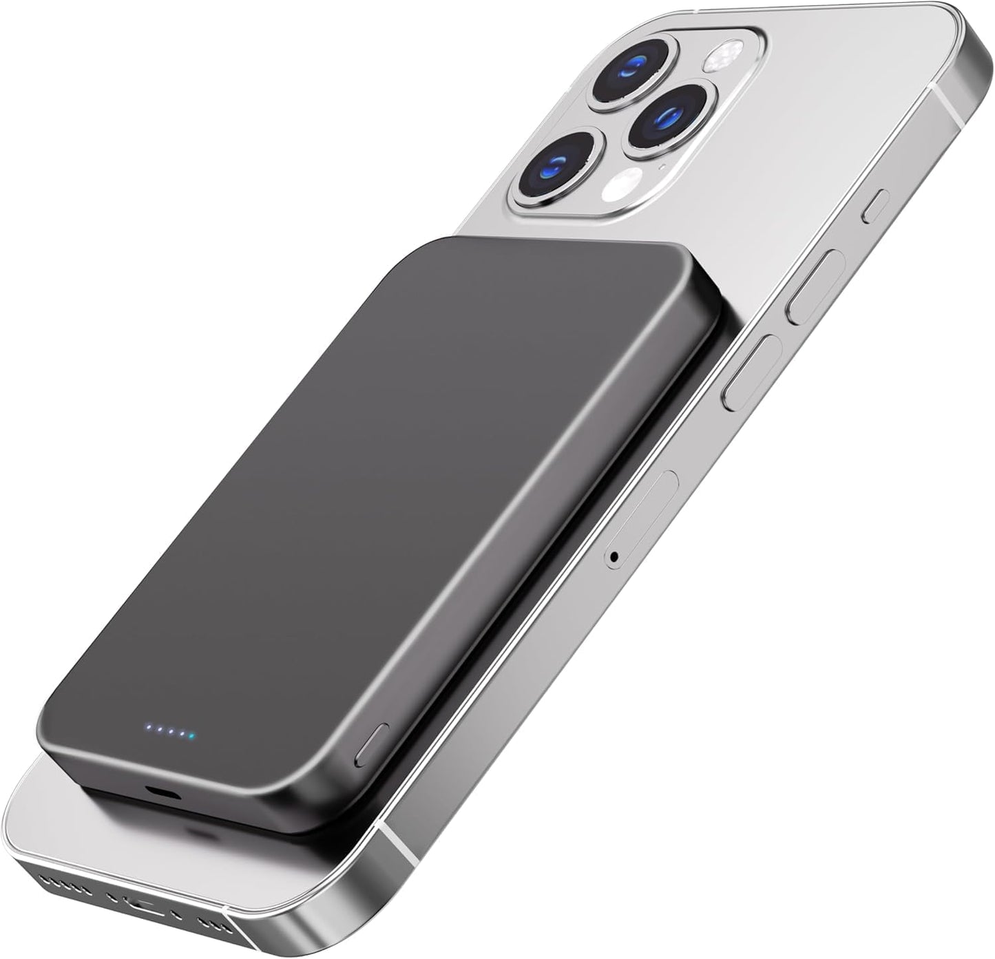 10000mAh Power Bank with Titanium Design and Fast Charging