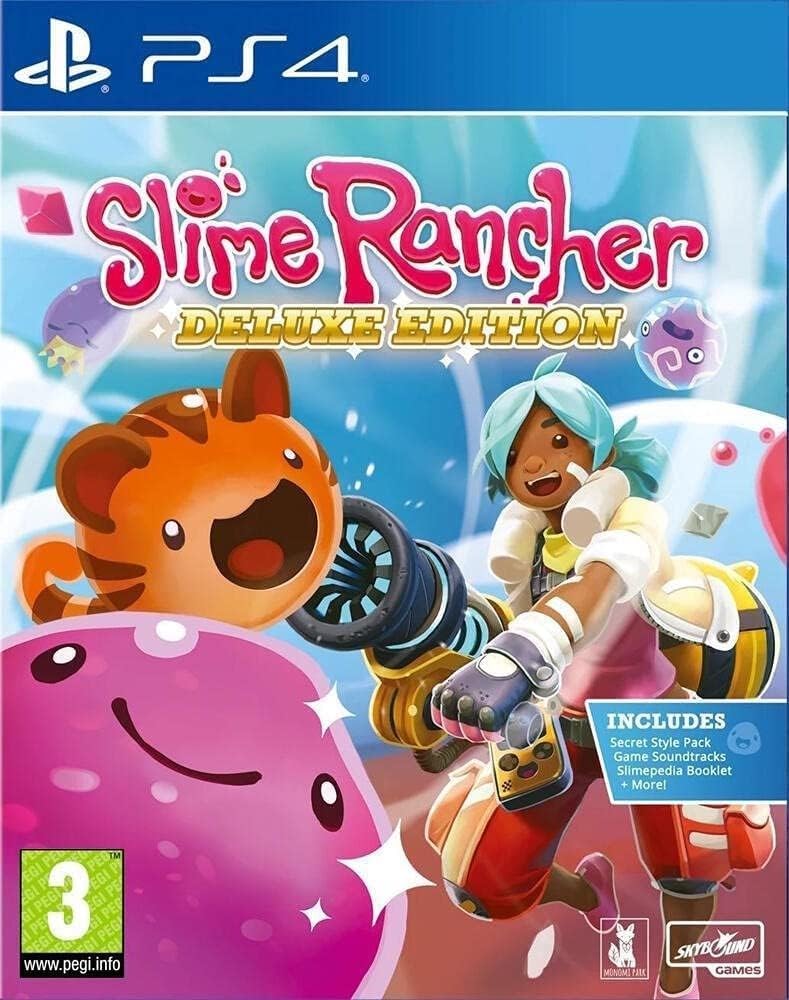 Slime Rancher Deluxe Edition for PS4: Grow, Explore, and Collect