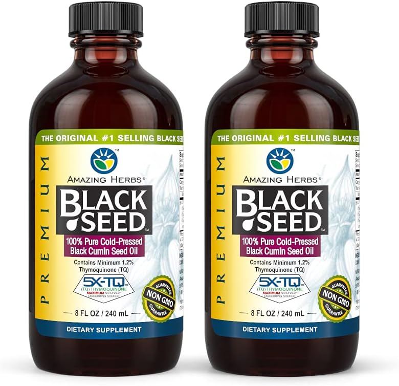 Premium Black Seed Oil for Digestive Health and Immune Support