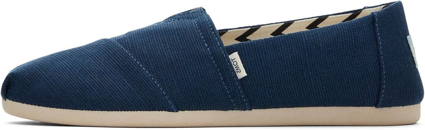 TOMS Women's Alpargata Recycled Cotton Canvas Loafer Flat Review