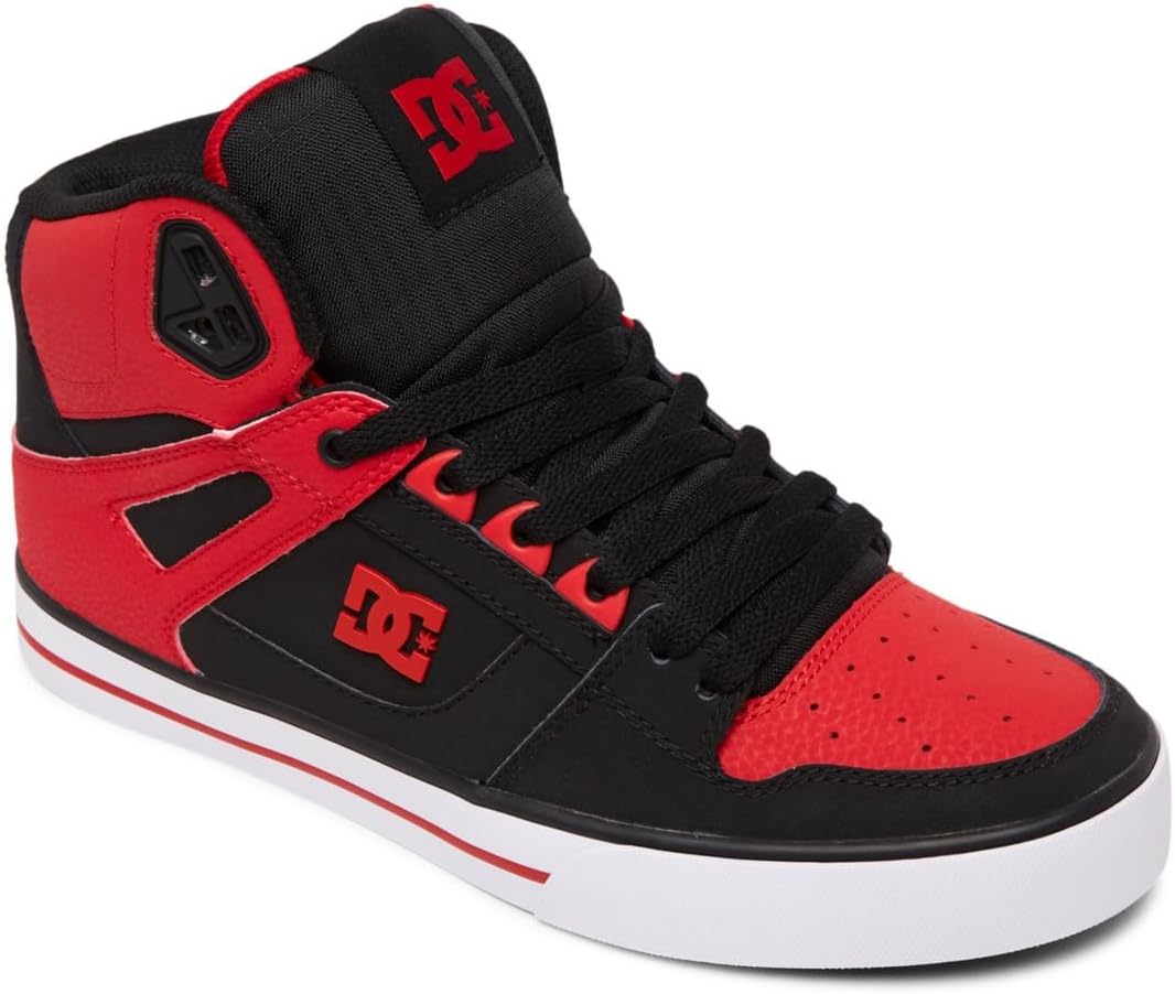 DC Men's Pure High Top Wc Skate Shoe for Ultimate Comfort