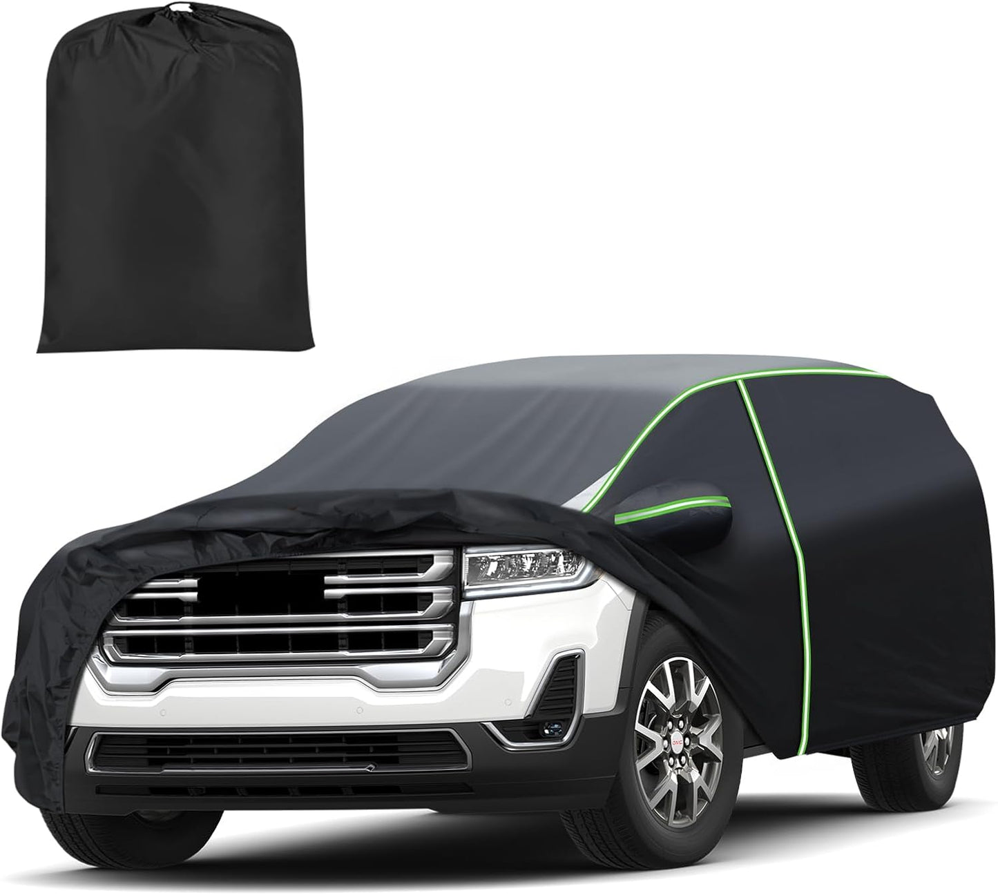 Waterproof Car Cover for GMC Acadia 2007-2026 with Zipper Door