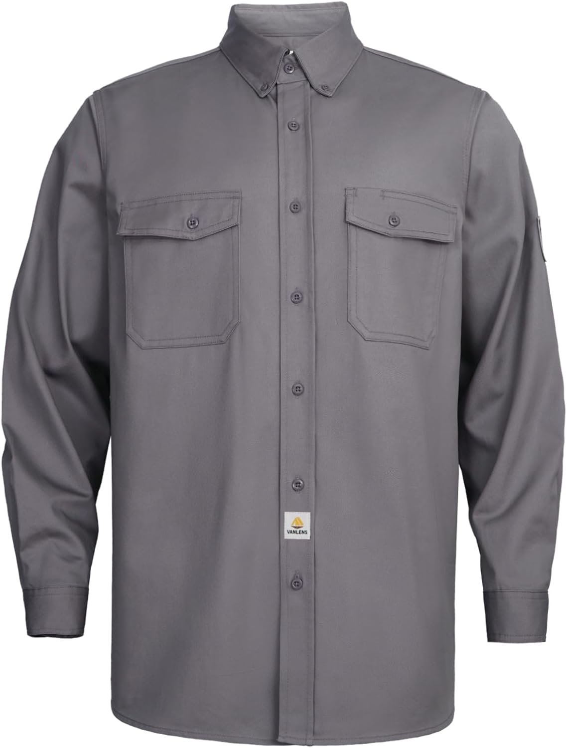 FR Shirt Flame Resistant Work Shirt for Men - Cotton Welding Shirt