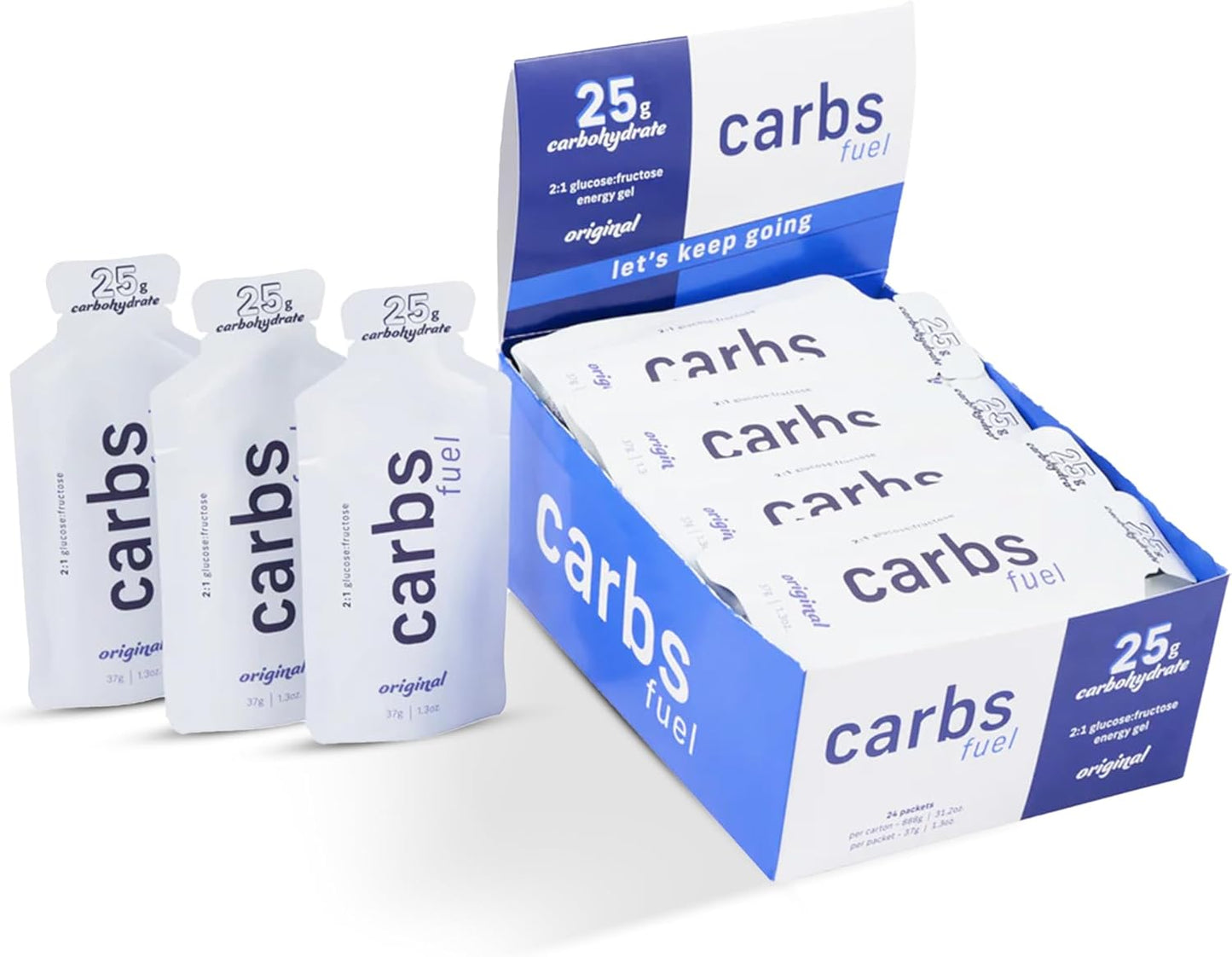 Original Energy Gels 24 Pack | Vegan Endurance Fuel for Athletes