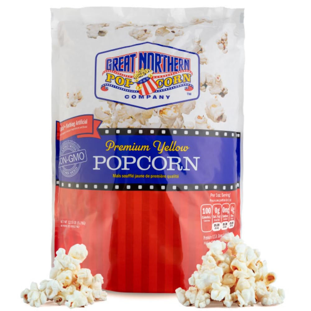 Great Northern Popcorn: Gourmet 12.5lbs Yellow Kernels