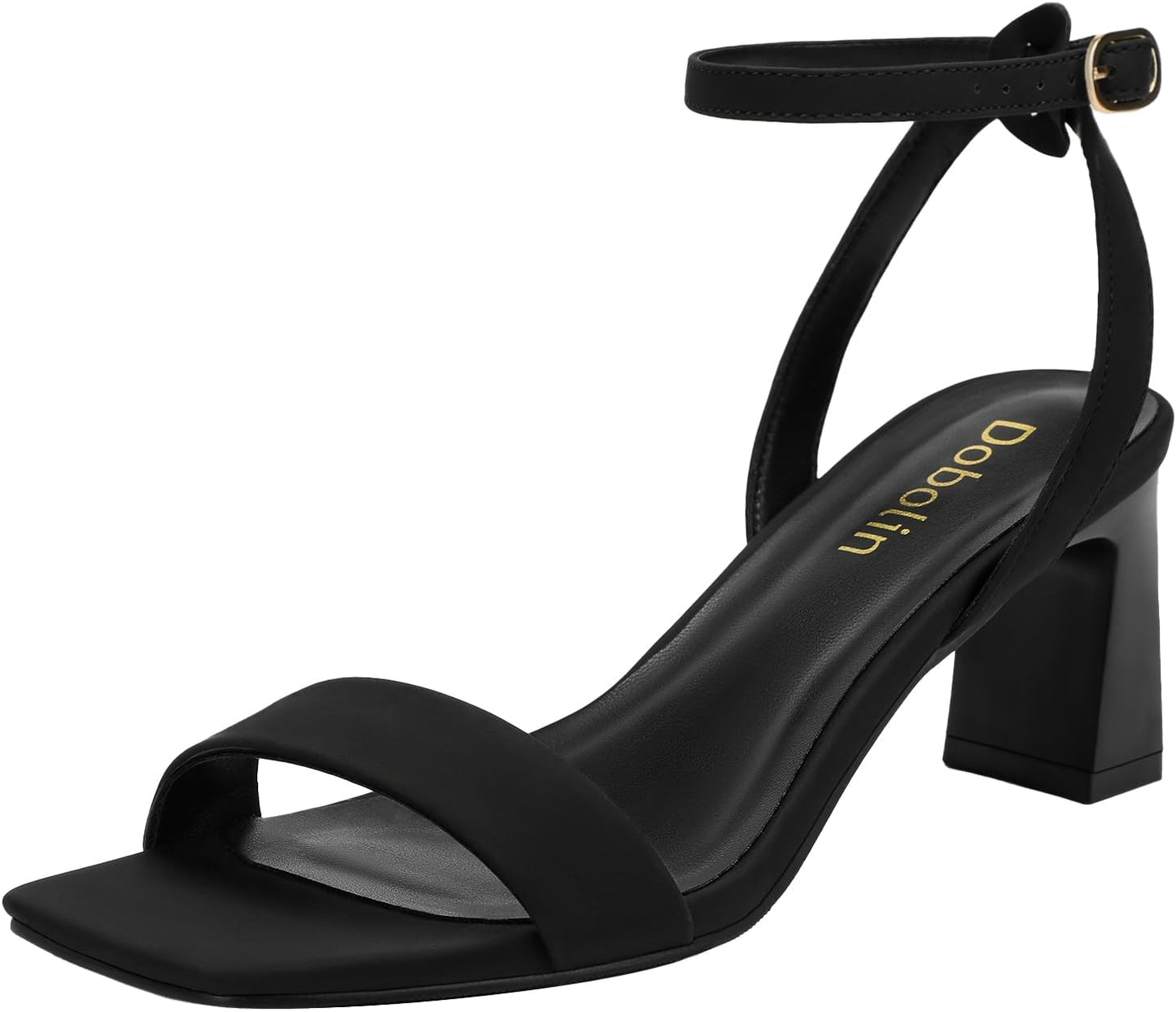 Wide Width Heels for Women with Chunky Block Heel Design