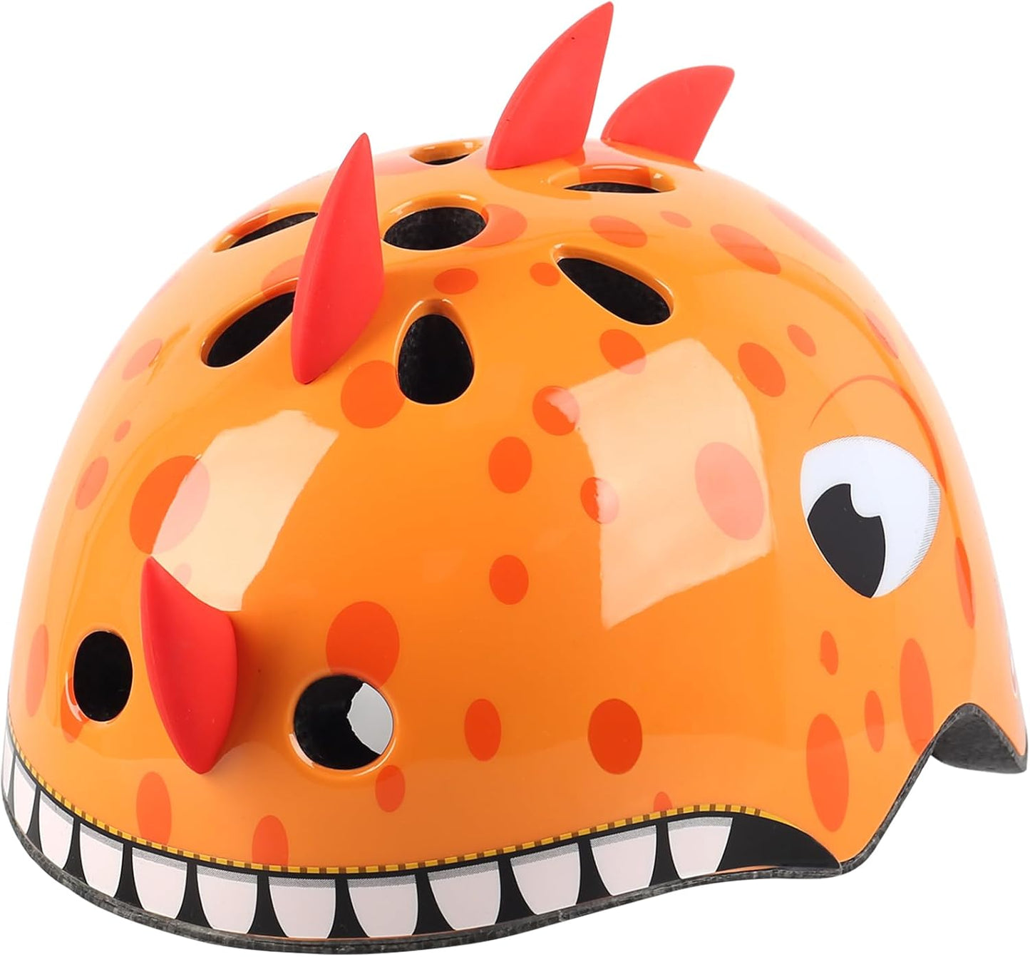 Toddler Kids Bike Helmet with Dino Shark Design for Ages 1-14