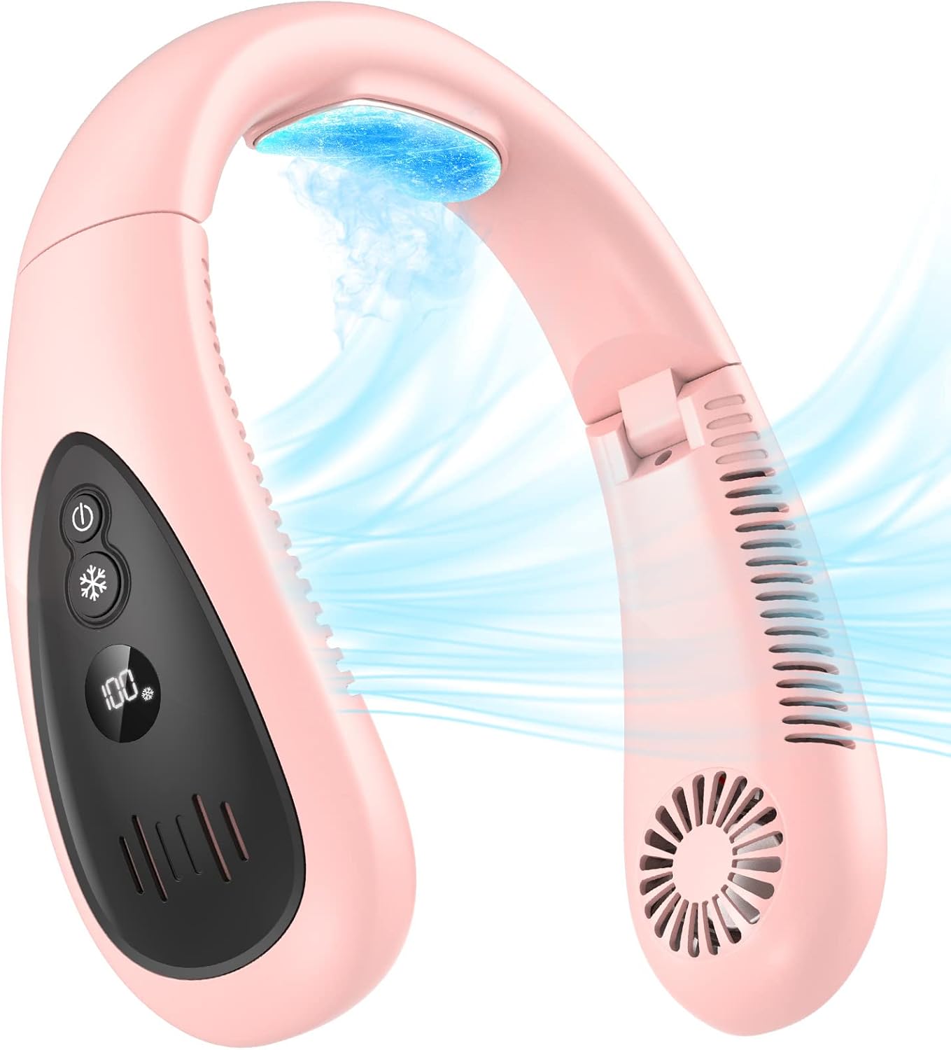 Portable Neck Air Conditioner with 360Cooling Airflow for Comfort