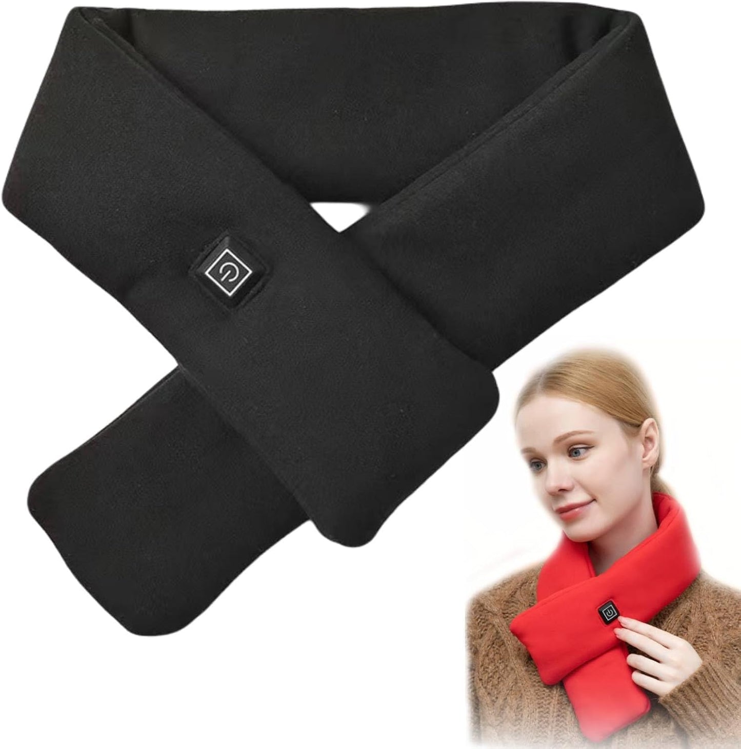 Rapid Heat Electric Neck Scarf - 3 Levels, Pain Relief