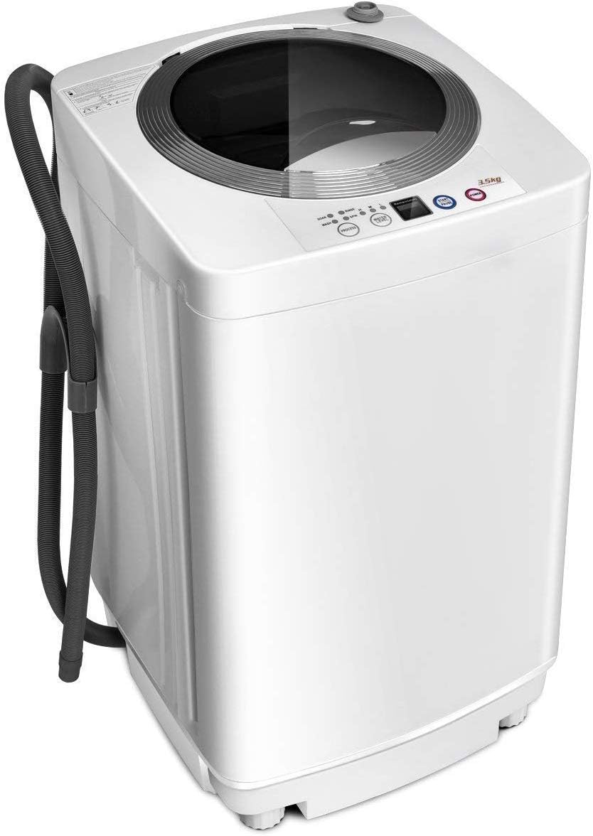 Giantex Portable Washing Machine with Built-in Pump Drain 8 LBS