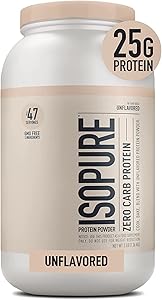 Isopure 25g Whey Isolate Protein Powder for Keto Diet Support