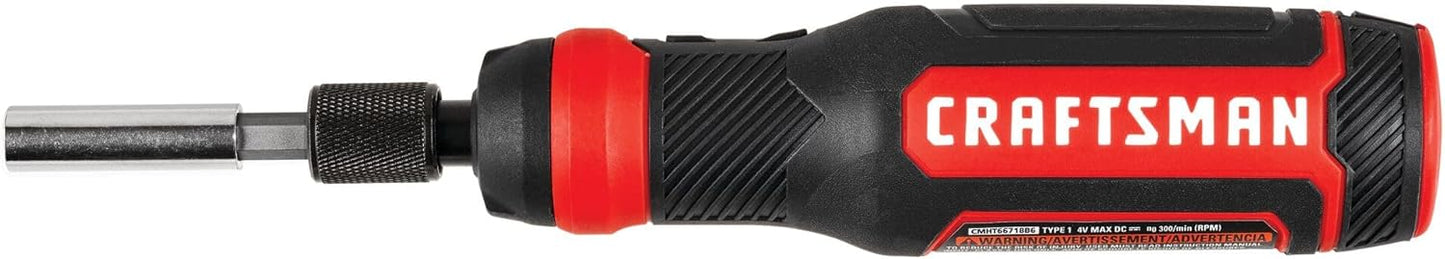 CRAFTSMAN 4V Electric Screwdriver Set for Fast and Easy Use