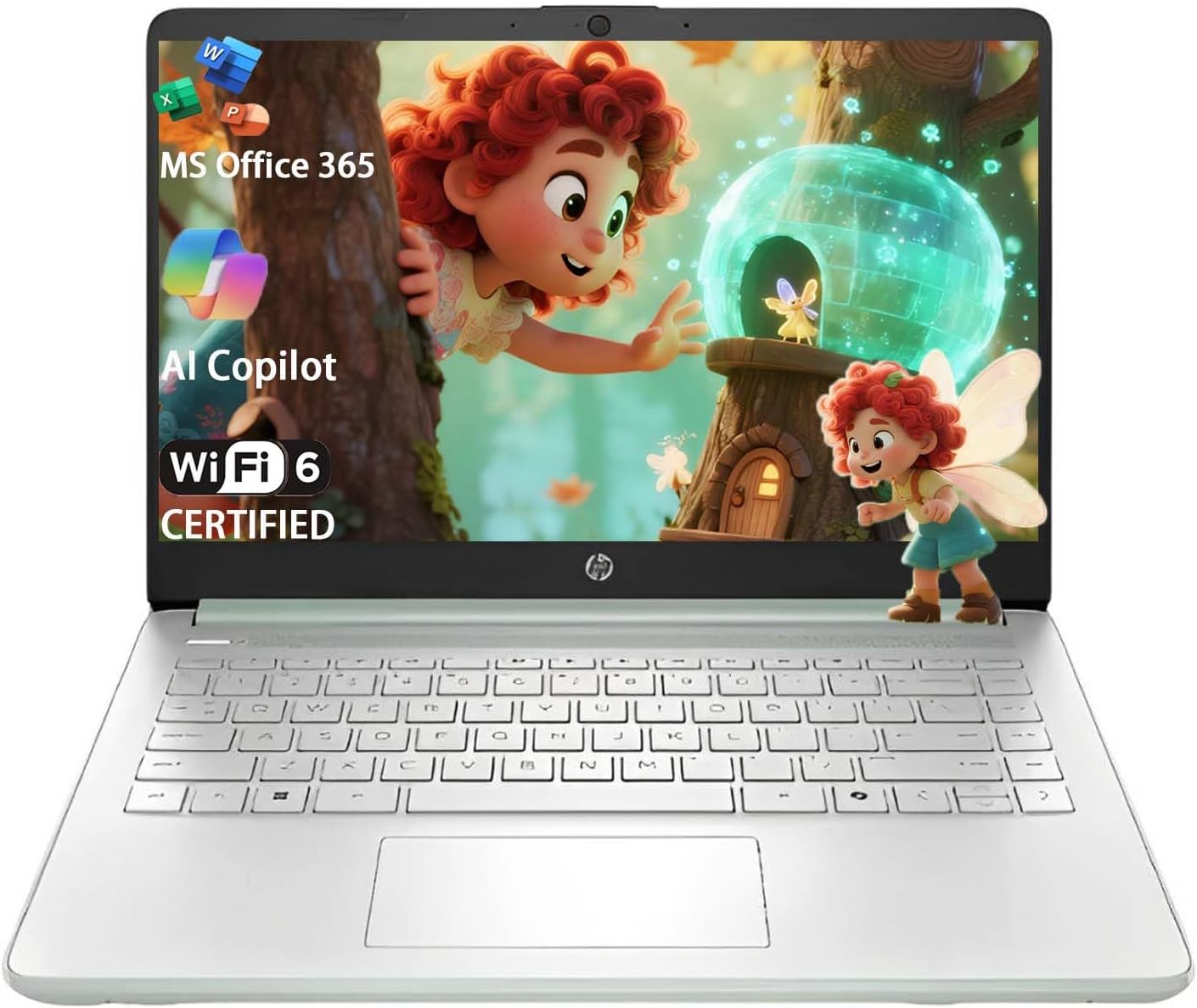 HP Stream 14 Student Business Laptop with AI and Office 365