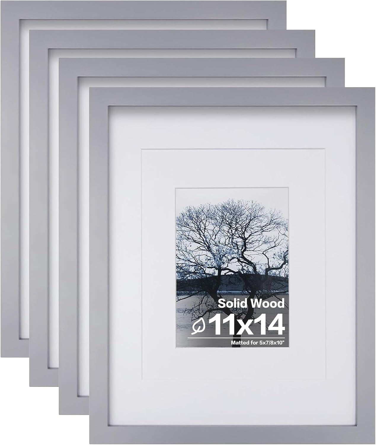 Egofine 11x14 Picture Frames for Table Top and Wall Display