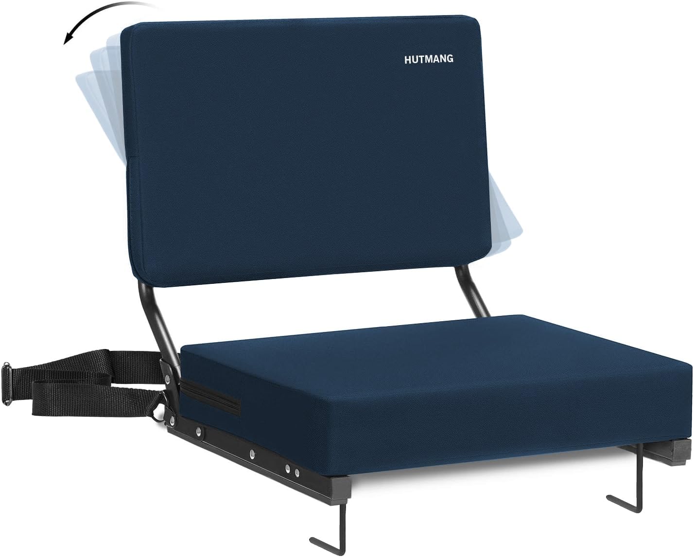 Comfortable Portable Bleacher Chairs with Back Support for Events