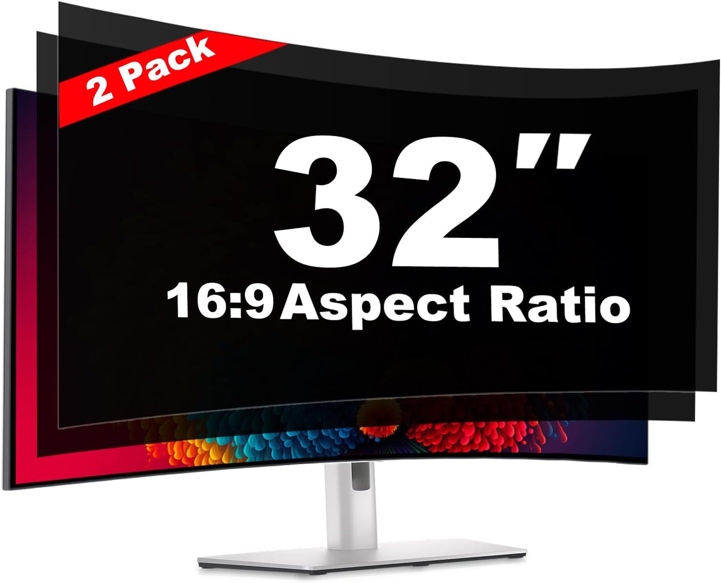 32 Inch Computer Privacy Screen Shield for Widescreen Monitors