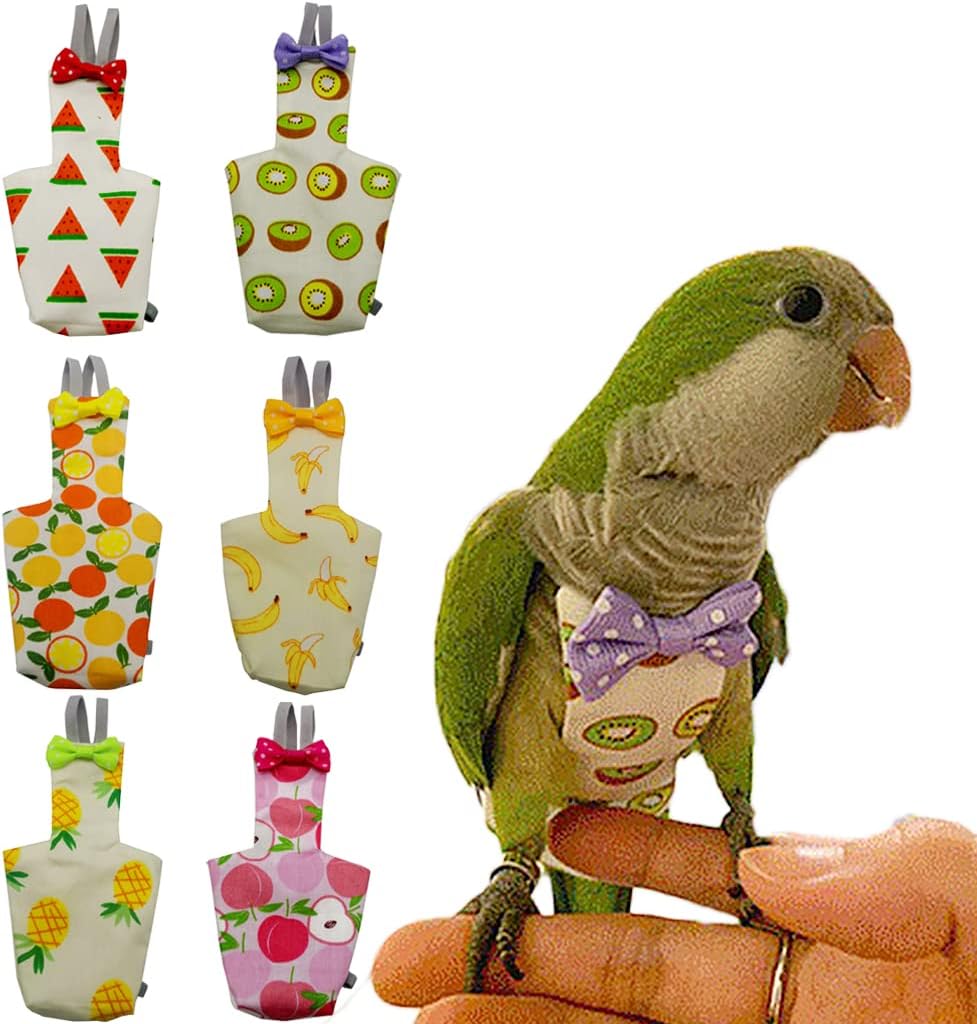 Waterproof Washable Bird Diapers for Happy Birds