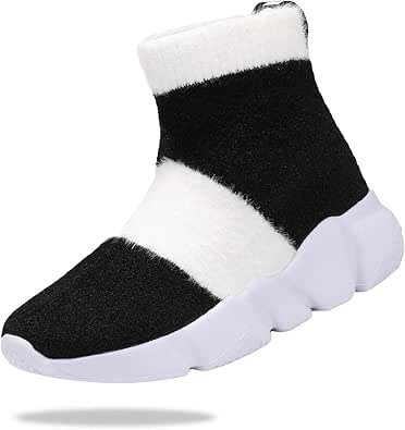 Santiro Boys Girls Sock Shoes High Tops for Active Kids