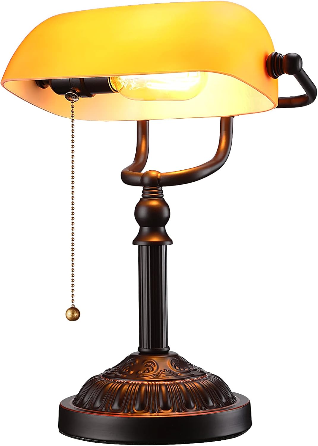 Vintage Bankers Desk Lamp for Office & Study