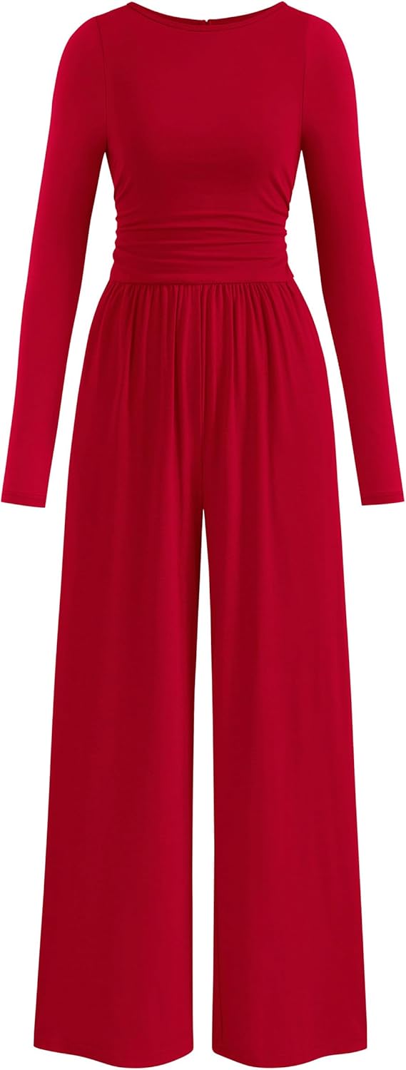PRETTYGARDEN One Piece Jumpsuits for Women Dressy Casual Wear