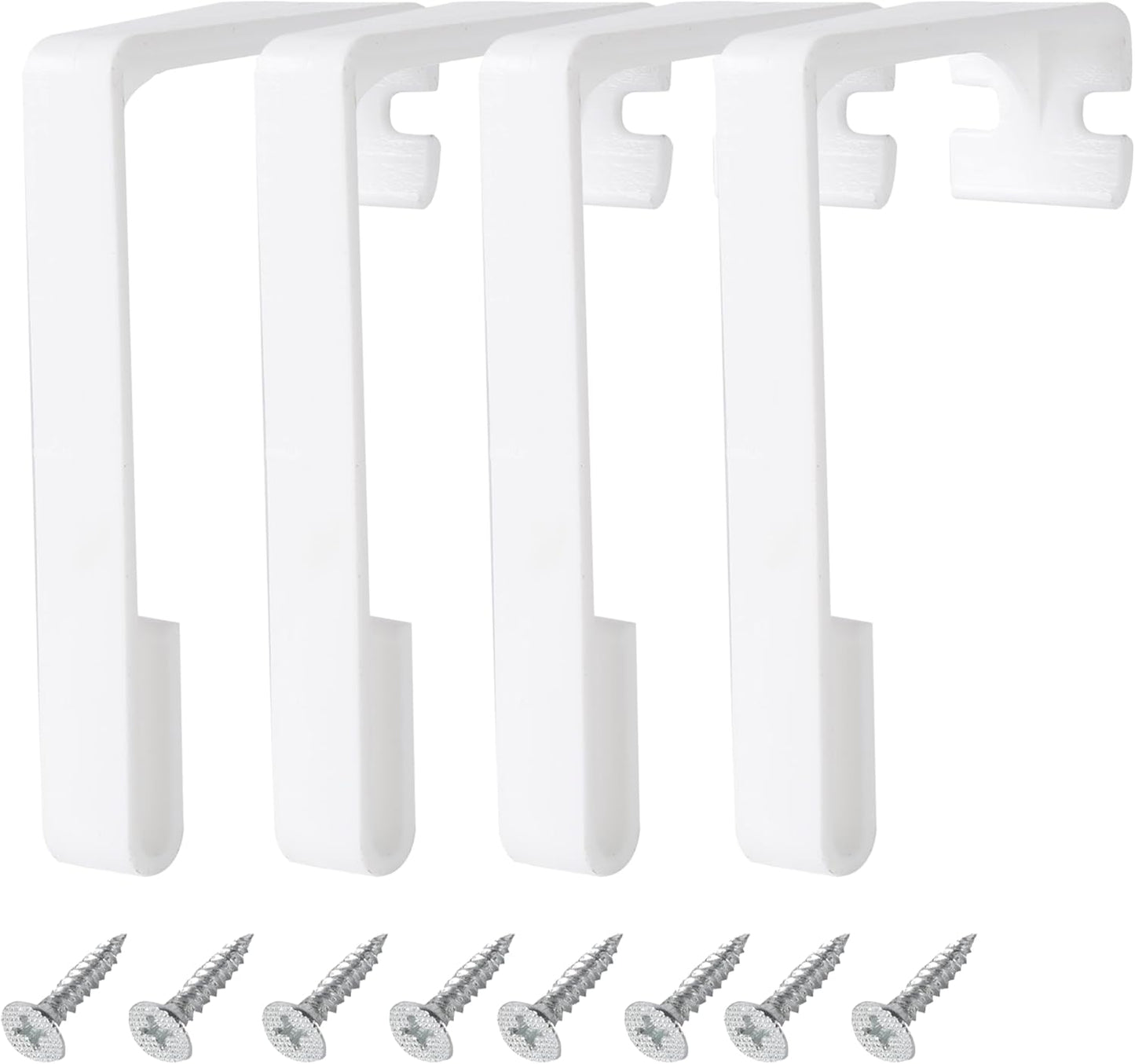 TonGass 4-Pack RV Curtain Holders - Secure Window Curtains