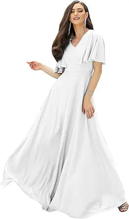 KOH KOH Womens Long Elegant Bridesmaid Evening Maxi Dress