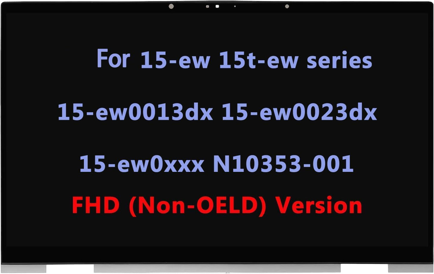 Replacement for HP Envy x360 15.6 FHD LCD Display Assembly