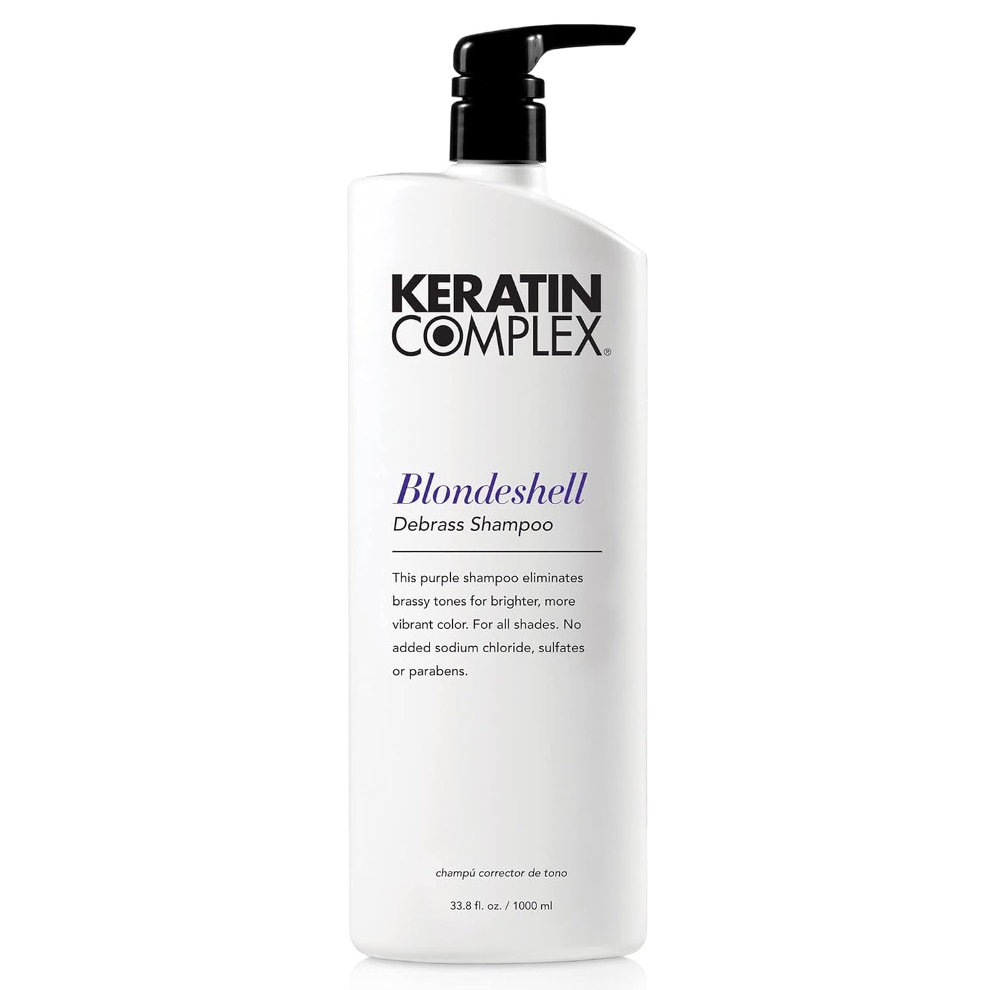 Keratin Complex Blondeshell Debrass Shampoo for Radiant Hair