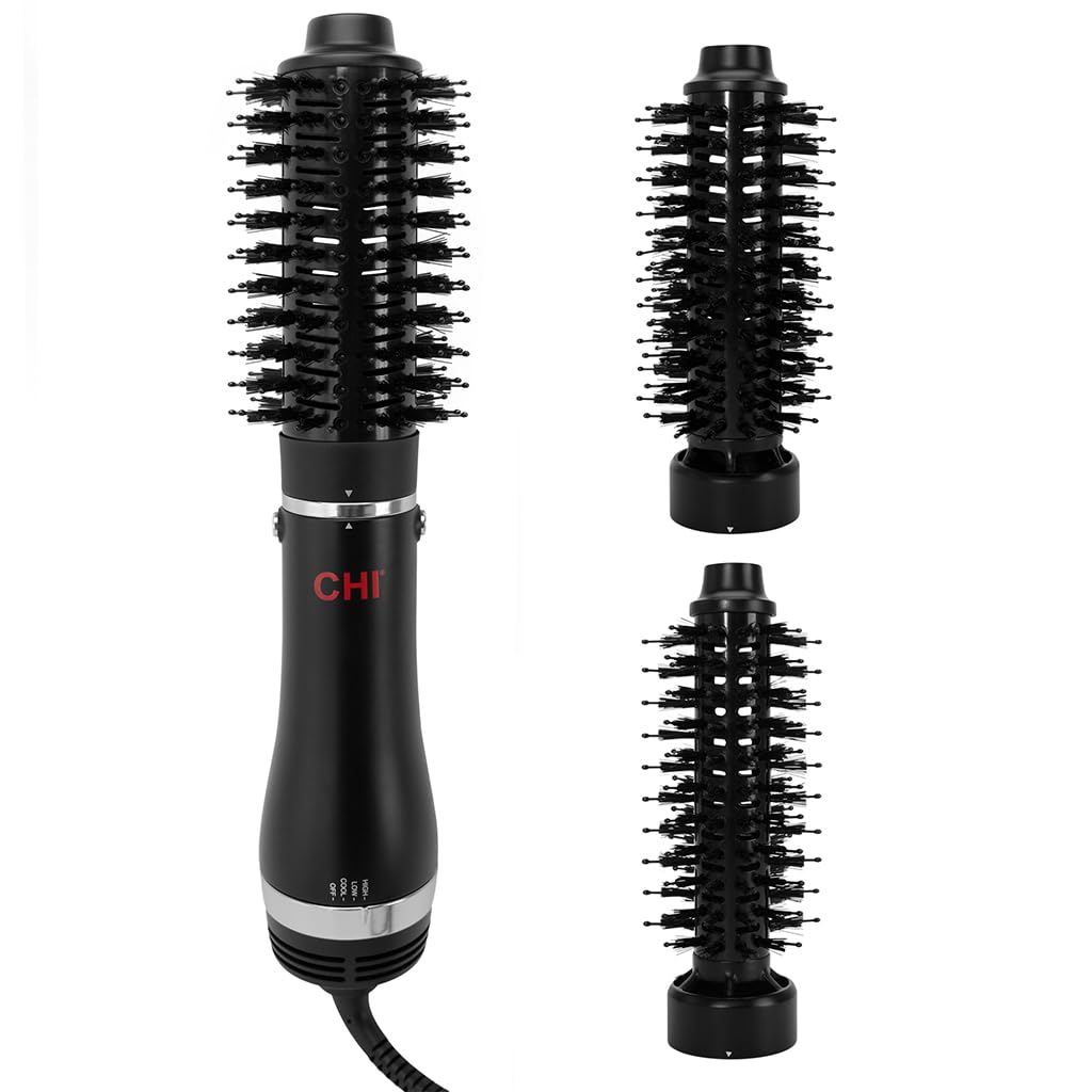 CHI 3-in-1 Blowout Brush: Smooth, Frizz-Free Hair