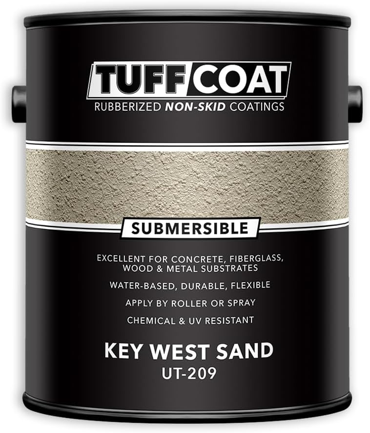 Tuff Coat UT-209 Key West Sand Non-Skid Coating for Safety