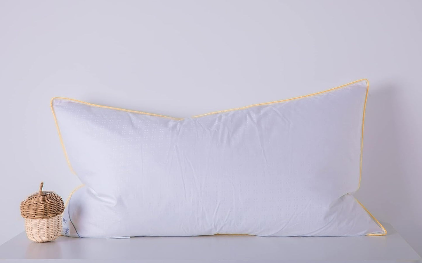King Goose Down Feather Soft Pillows for All Sleepers Comfort